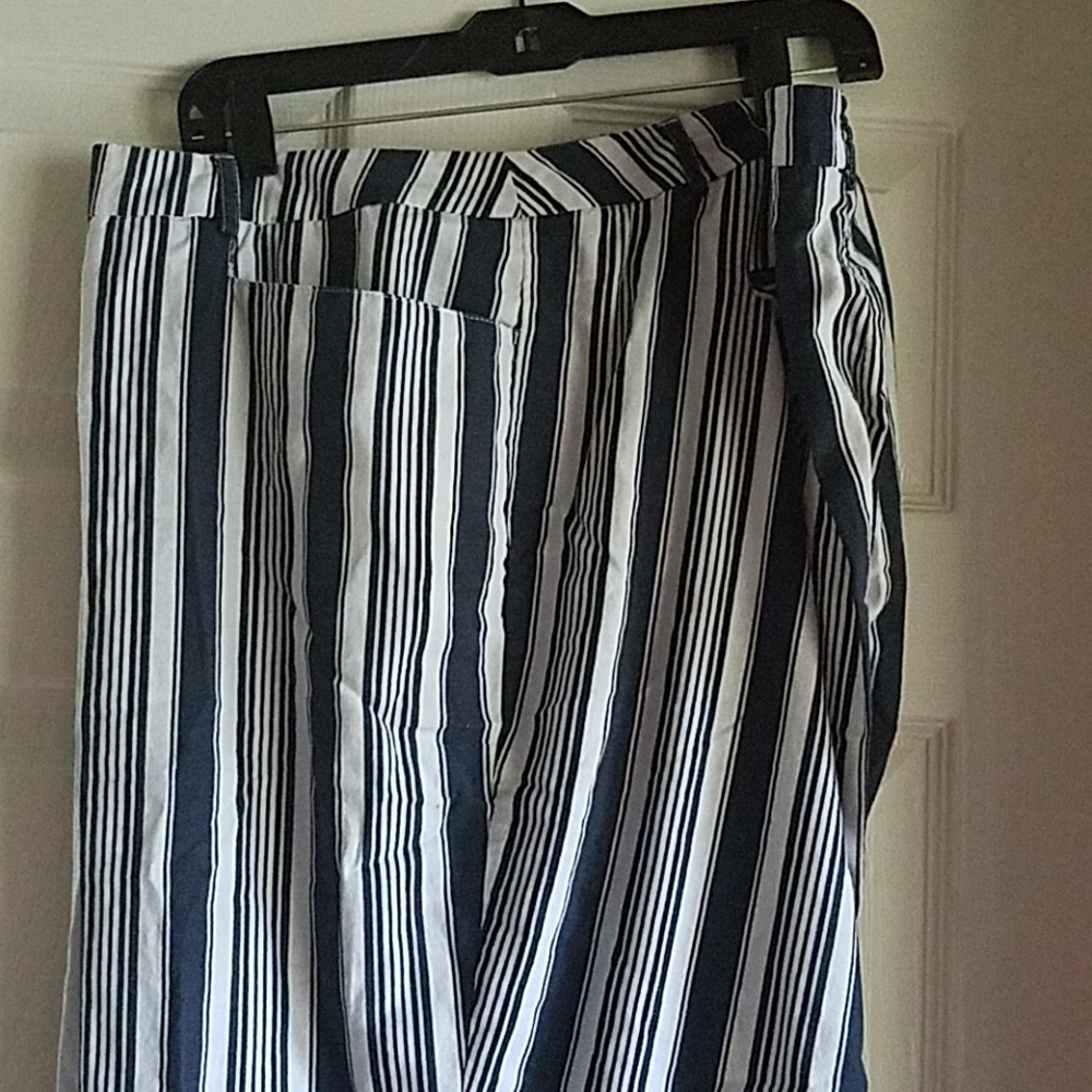 Blue and White pants